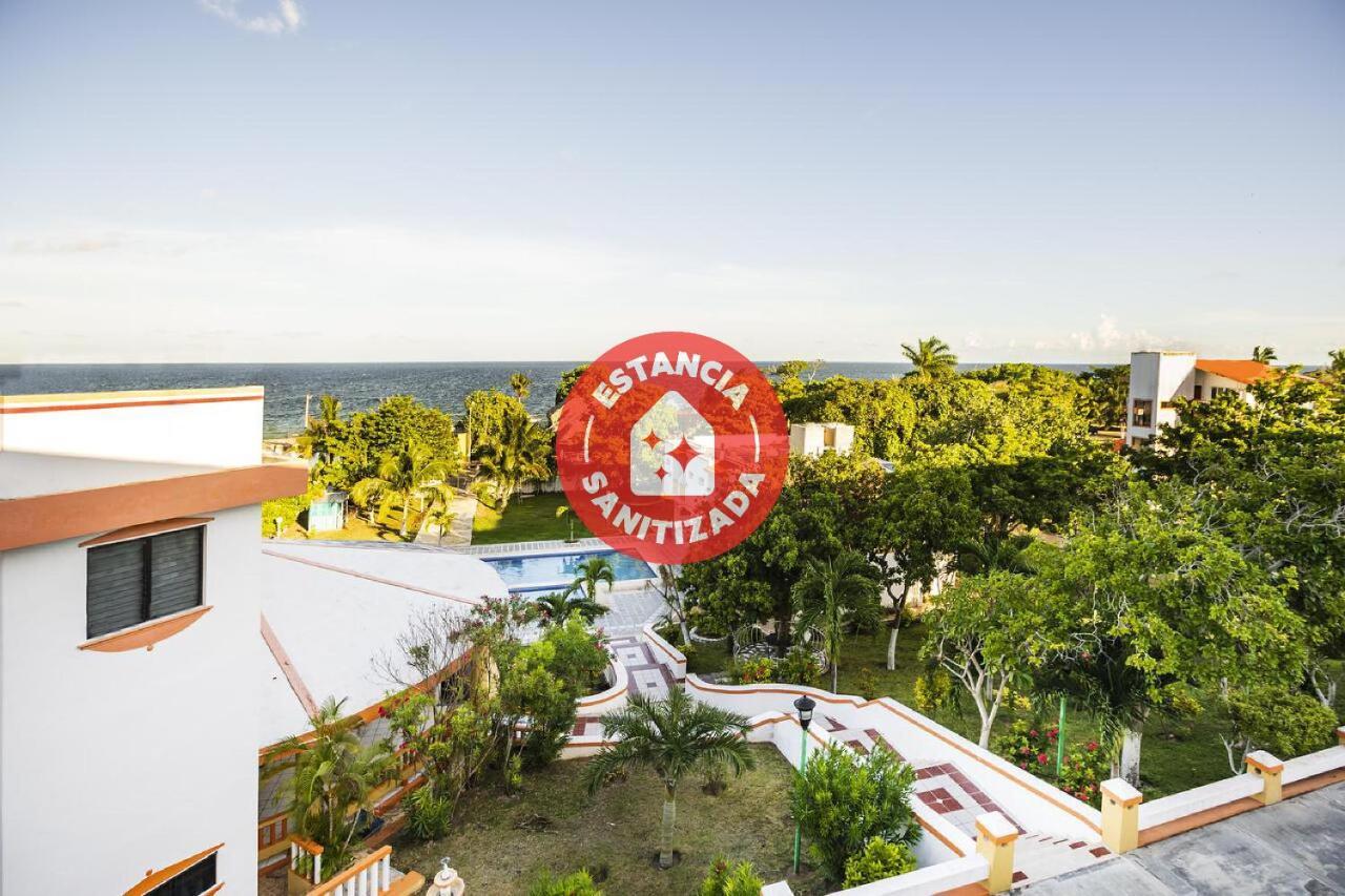 Hotel Capital O Oxtankah,Chetumal Bay Calderitas Exterior foto