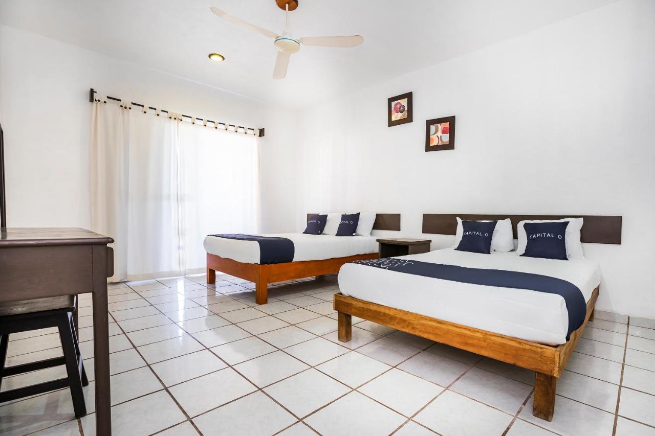 Hotel Capital O Oxtankah,Chetumal Bay Calderitas Exterior foto