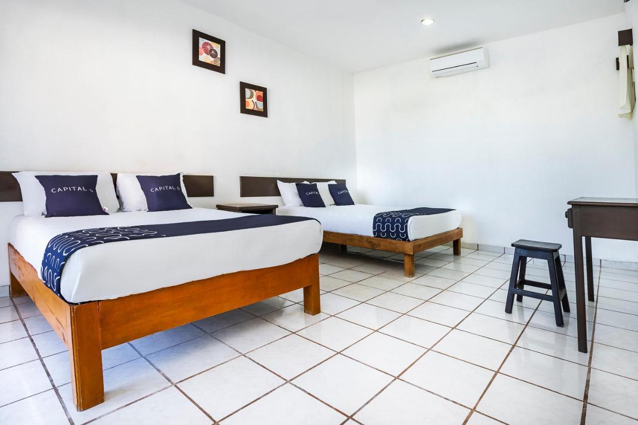 Hotel Capital O Oxtankah,Chetumal Bay Calderitas Exterior foto