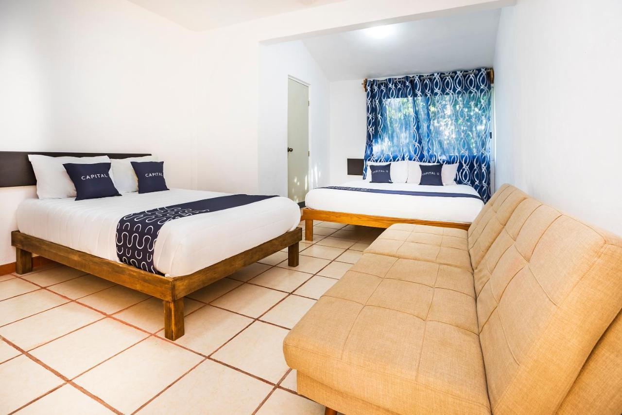 Hotel Capital O Oxtankah,Chetumal Bay Calderitas Exterior foto